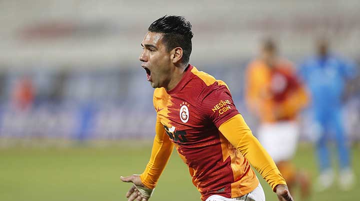 Radamel Falcao Garcia, delantero del Galatasaray de Turquía