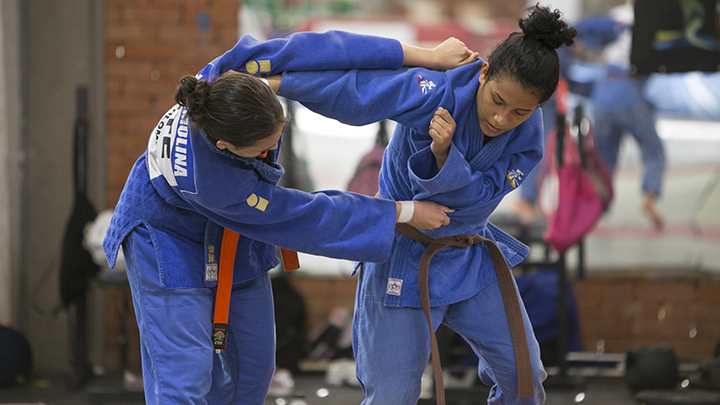 Valentina Rubio y Laudy Remolina son figuras del judo nortesantandereano.