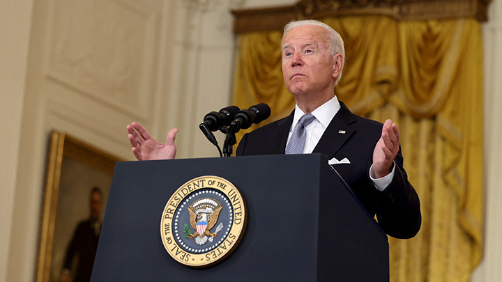 Joe Biden, presidente de Estados Unidos.  Foto: AFP