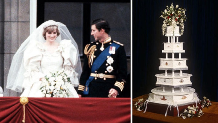 Subastan pedazo de pastel de la boda de la princesa Diana