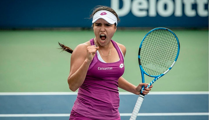María Camila Osorio ganadora del US Open Junior 2019. 