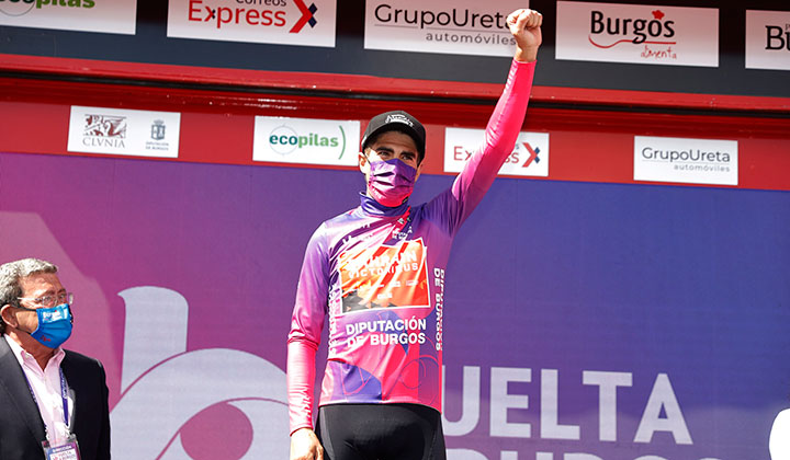 Mikel Landa, campeón de la Vuelta a Burgos 2021. 