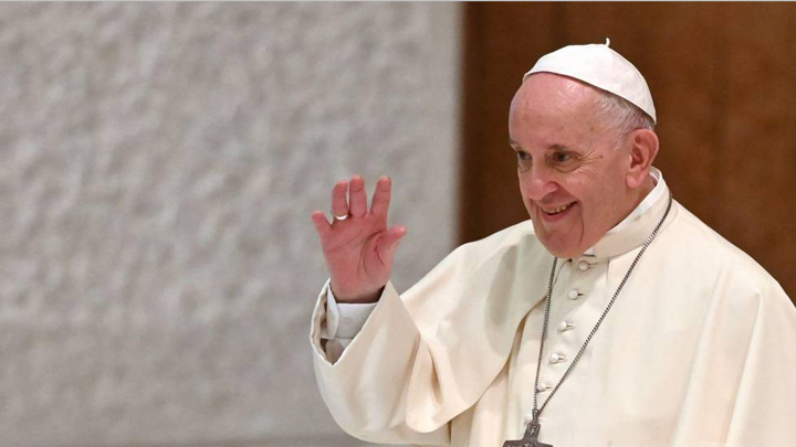 Papa Francisco asegura que vacunarse contra el covid-19 es un "acto de amor"