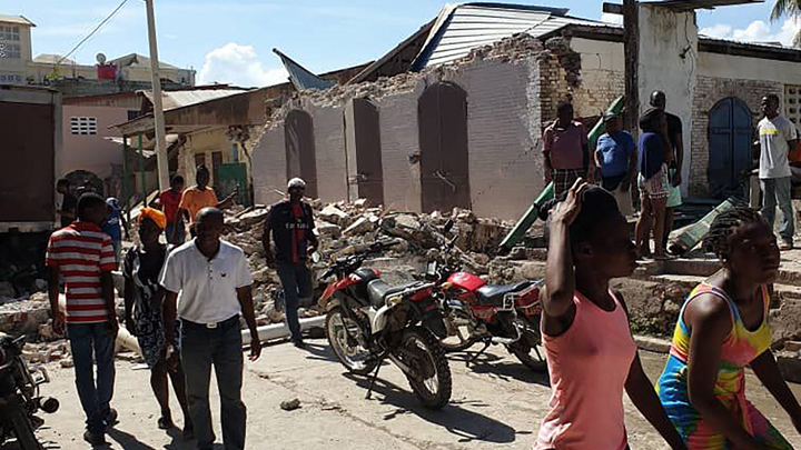 Haití declaró el estado de emergencia en respuesta a la catástrofe. / Foto: AFP