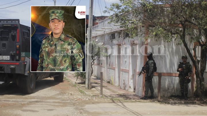 El soldado profesional Andrés Felipe Martínez Barahona murió en una clínica en Cúcuta.