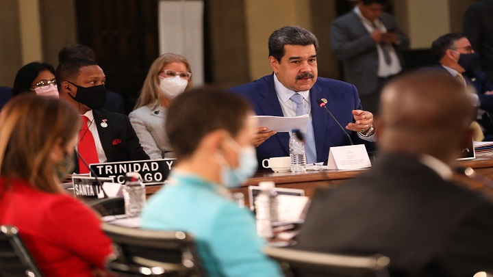 Maduro expresó, además, que el diputado Jorge Rodríguez posee pruebas de los planes de Colombia para "atacar a Venezuela", / Foto AFP