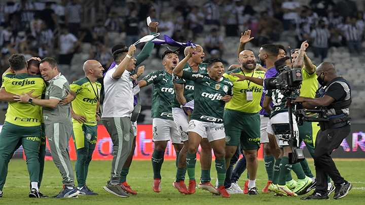 Palmeiras finalista de la Copa Libertadores.