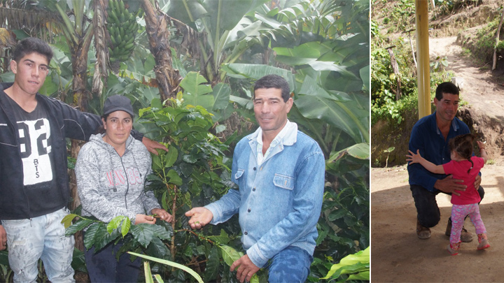 Rodrigo Arias produce café en su finca ‘La Selva’. / Foto: URT
