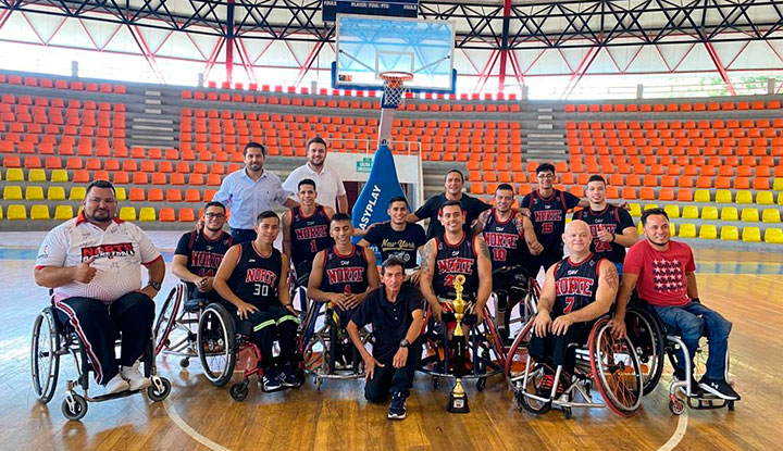 Selección Norte de baloncesto en silla de ruedas 2021