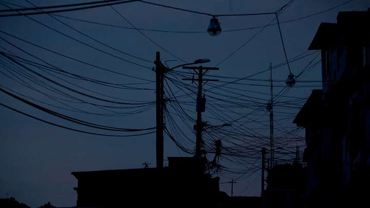 Sin servicio de energía y electricidad está el Táchira./Foto Archivo