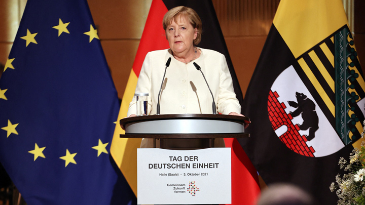Angela Merkel dio sus primeras declaraciones sobre el resultado de la elecciones y la situación política que deriva del mismo. / Foto: AFP