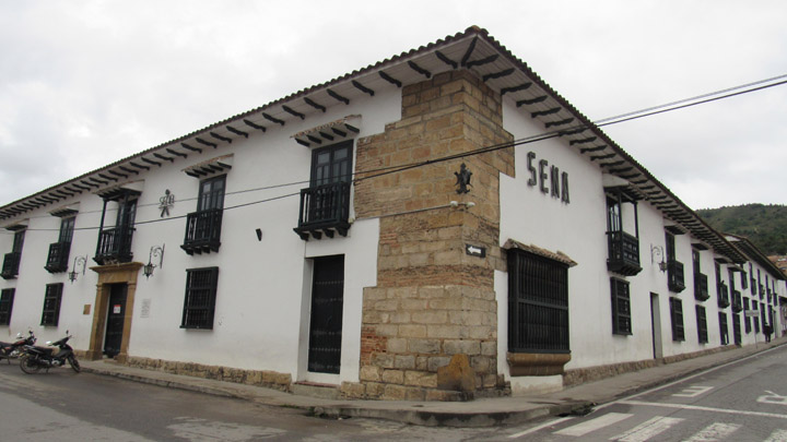 Casa de las Cajas Reales, centro histórico.