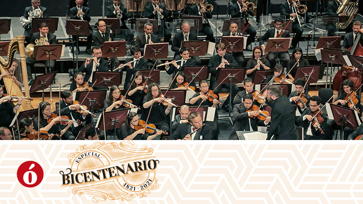 La Orquesta Sinfónica Nacional de Colombia. / Foto  Internet.