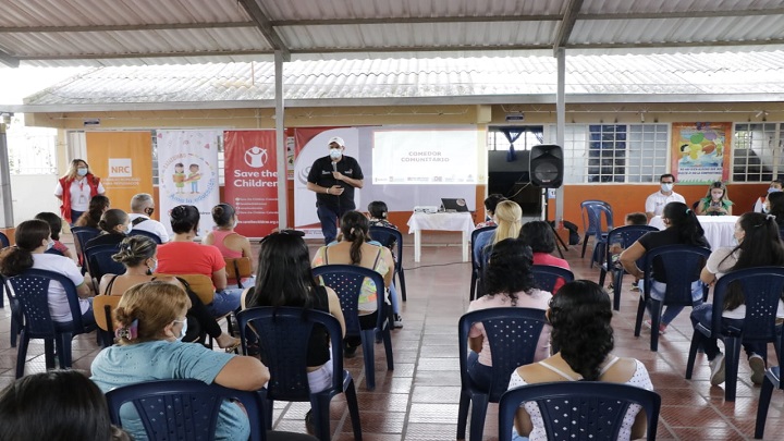 En Ocaña se avanza con la adecuación de comedores comunitarios para niños en condiciones de vulnerabilidad. Foto: Cortesía / La Opinión