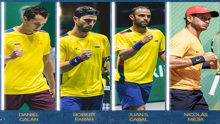 Selección Colombia de la Copa Davis.