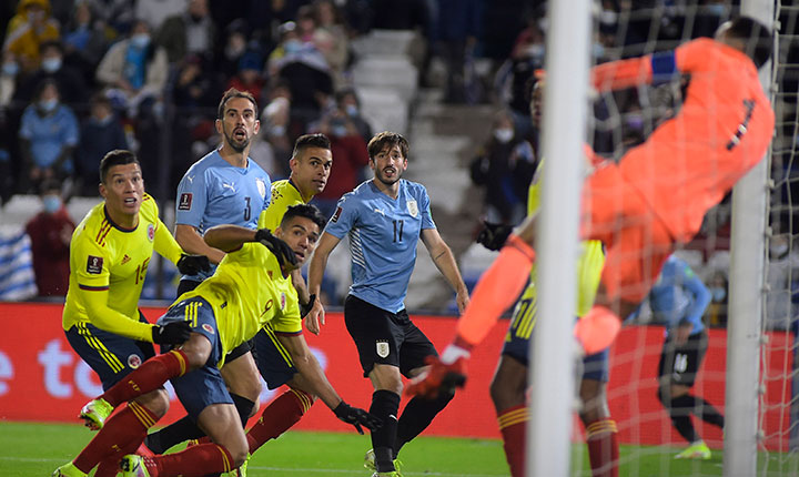David Ospina ante Uruguay. 