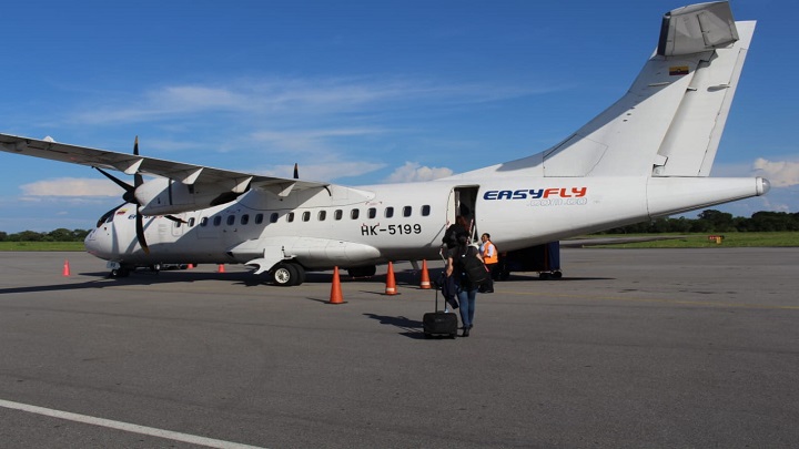 EasyFly aumenta vuelos entre los Santanderes.
