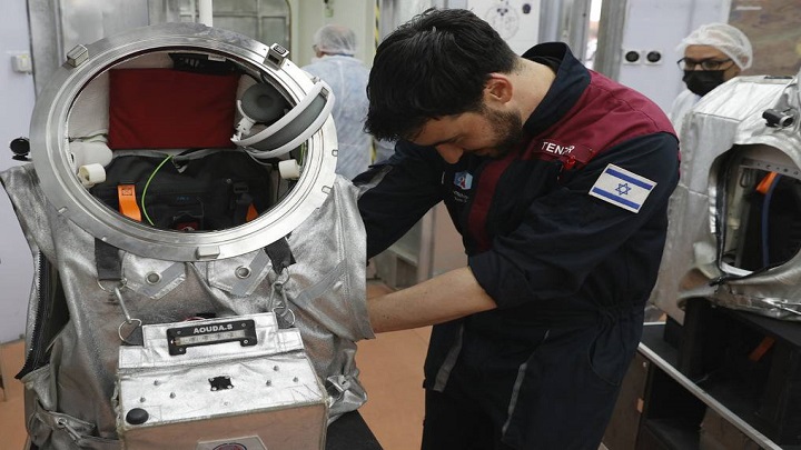 Los astronautas no han tenido inconvenientes. / Foto: AFP