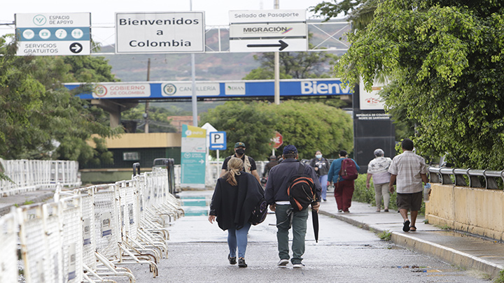 Migrantes en Colombia. 