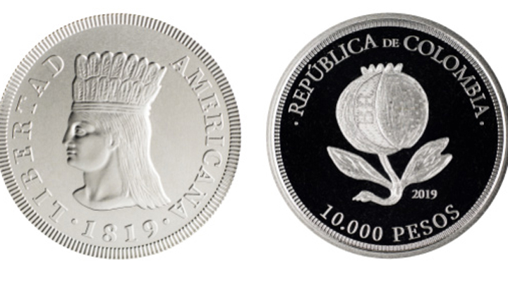 Desde hoy  moneda conmemorativa del Bicentenario de la Independencia de Colombia