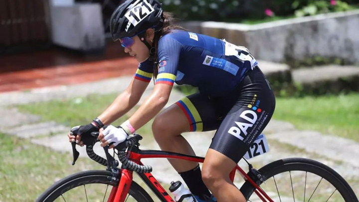 Daniela Carrero es una destacada ciclista de Norte de Santander. / Foto: Cortesía