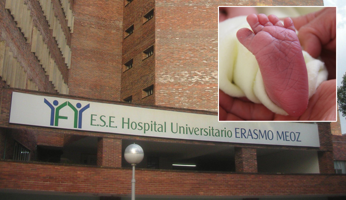 El niño estaba en la UCI del Hospital Universitario Erasmo Meoz. / Foto: Archivo