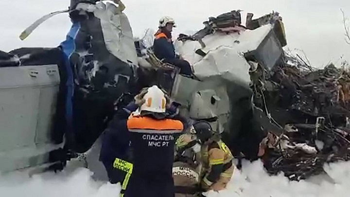 Dieciséis muertos al estrellarse un avión en Rusia./Foto: internet