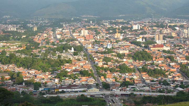 San Cristóbal, capital del estado Táchira./Foto Archivo