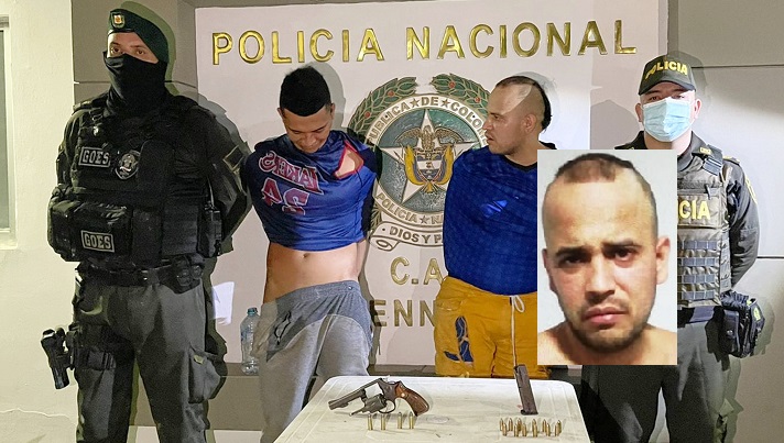 Miguel Ángel Cuellar Parada fue detenido junto con Jhonny Fran Bayona Bautista.