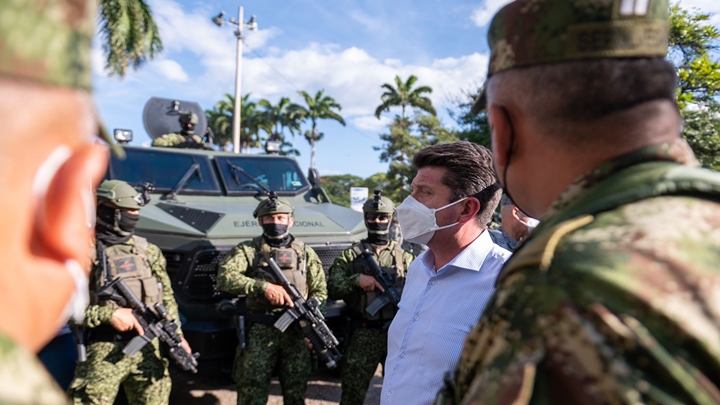 El ministro de Defensa, Diego Molano, aseguró que tienen varios planes