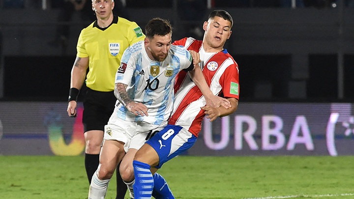 Argentina gustó poco ante Paraguay