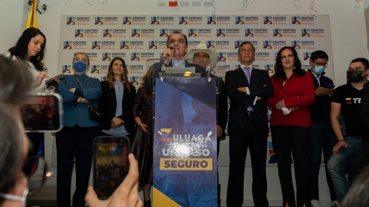 Óscar Iván Zuluaga fue el acreedor del aval del Centro Democrático para las presidenciales. /Foto Cortesía