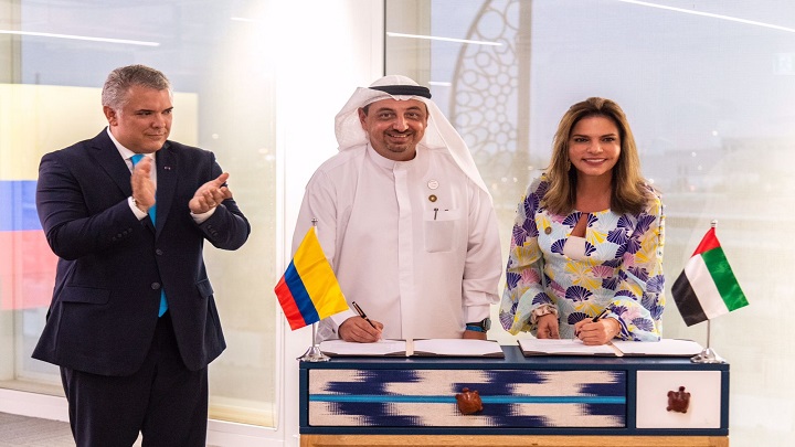 Gobierno firmó acuerdo para promover participación de empresas en Dubái./Foto: colprensa