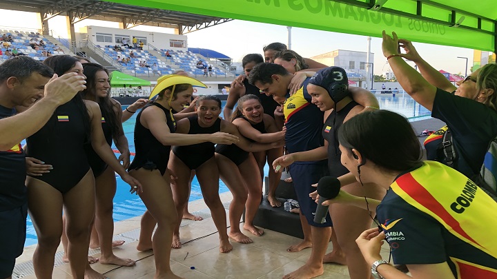 Colombia se coronó campeón mundial de desarrollo de Waterpolo./Foto: colprensa