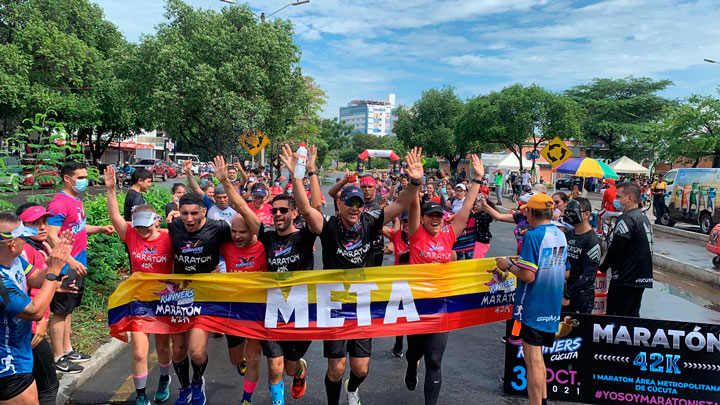 Club Runners Cúcuta desarrolló maratón.