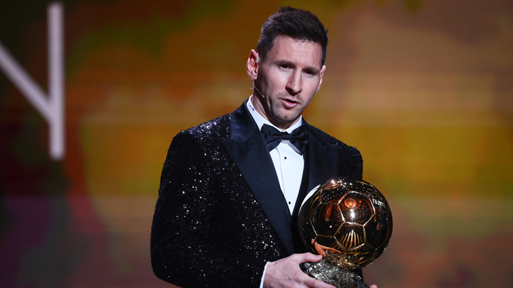 Messi conquistó su séptimo Balón de Oro 