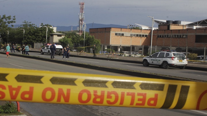 El Distrito de Policía N°2 fue objetivo de un ataque con explosivos  el pasado 30 de agosto, el cual dejó 14 heridos: 12 uniformados y 2 civiles. / Foto: Archivo