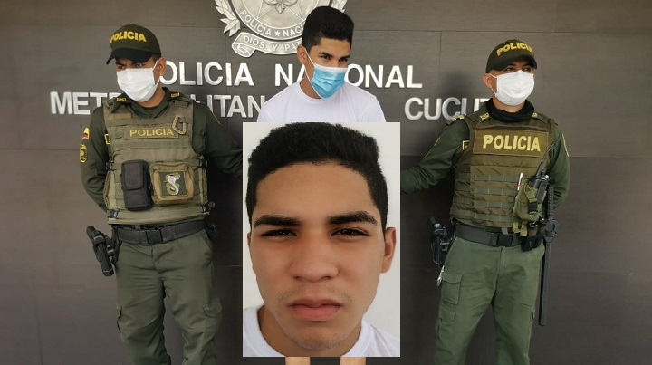 Wilker Eduardo Azuaje Martínez se enfrentó con la Policía.