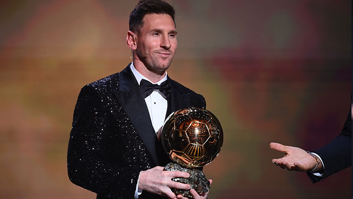 Messi es el ganador del Balón de Oro 2021