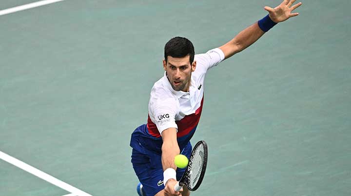 El tenista serbio Novak Djokovic, descartó jugar el ATP Cup.