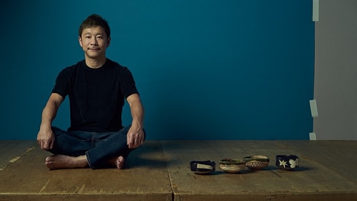 Yusaku, un millonario japonés apasionado por el espacio y el arte