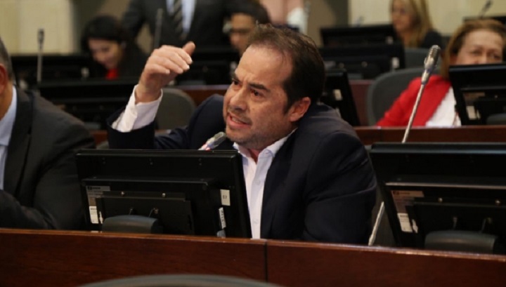 El senador Andrés Cristo no va más a la reelección en el Congreso./Foto tomada de Internet