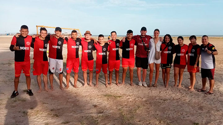 Motilones Beach, equipo de fútbol playa. 
