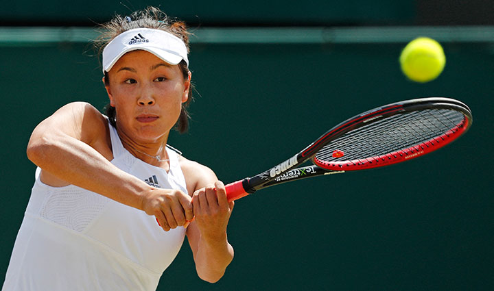 Peng Shuai, tenista china. 