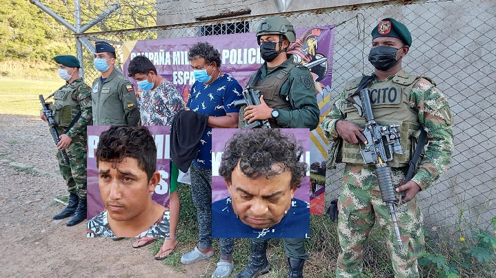 Wilfredo Rodríguez y Miguel Álvarez fueron detenidos en La Gabarra.
