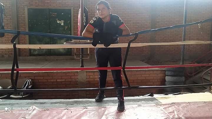 Leonela Villegas González, entrenadora de boxeo de Norte de Santander