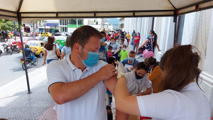 Vacunación en Ocaña.