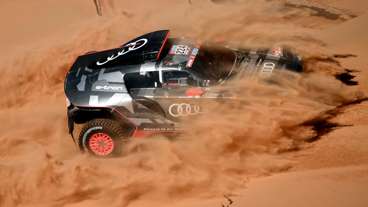 Mattias Ekstrom ganó la octava etapa del Dakar 2022 en autos. / Foto: AFP