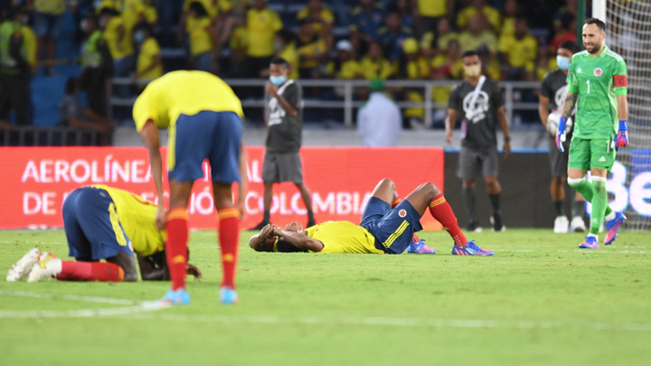 Colombia perdió 1-0 ante Ecuador