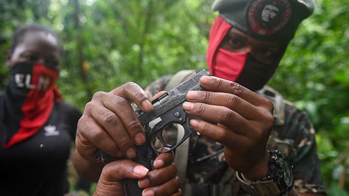 guerrilla del Eln ejerce influencia en la violencia que se vive en el Táchira./Foto carchivo